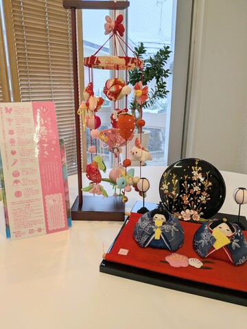 お雛様飾り♪